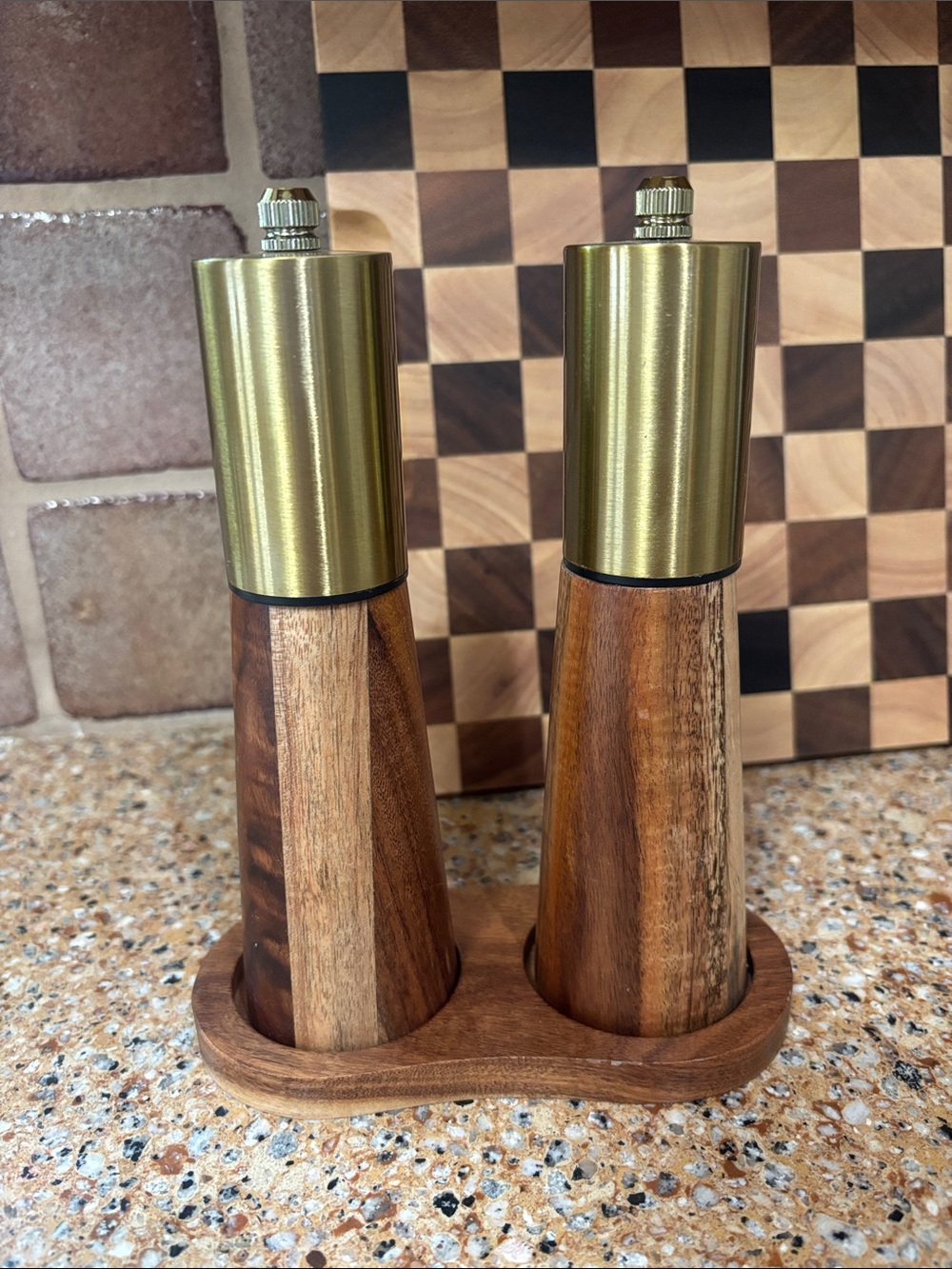 Modern Salt & Pepper Mill Set